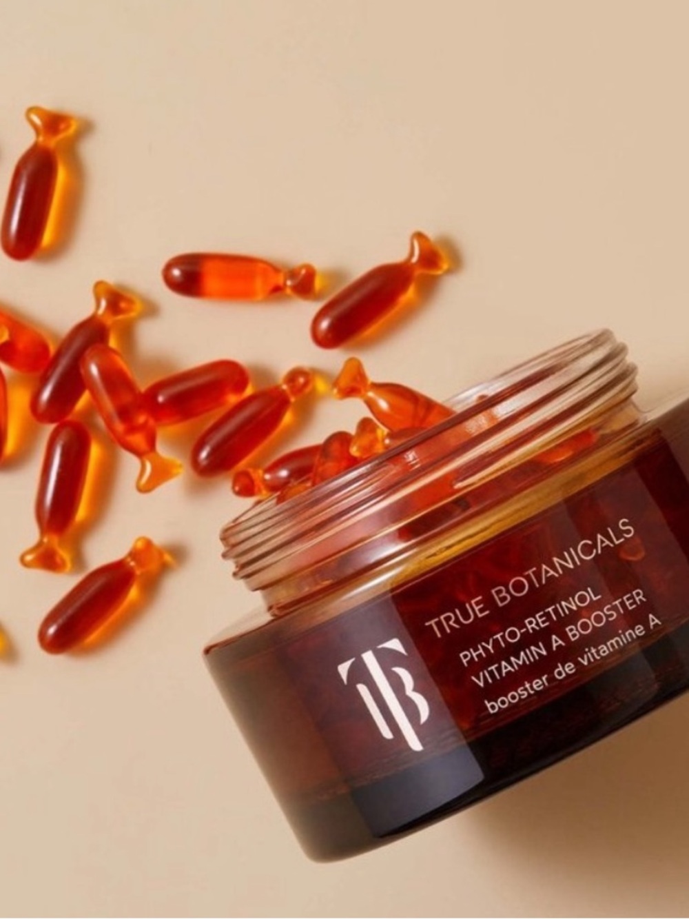 TRUE BOTANICALS Phyto-Retinol Vitamin A Booster 60 Capsules NEW In Box